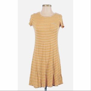 Target Mossimo Supply Co Beachy Ribbed T Shirt Striped Dress